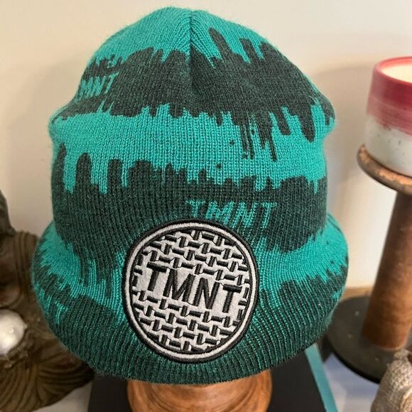 NWOT TMNT Teenage Mutant Ninja Turtles Knit Beanie Nickelodeon hat. - Picture 1 of 4